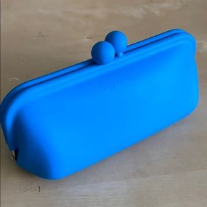 P+G design blue makeup bag pencil case